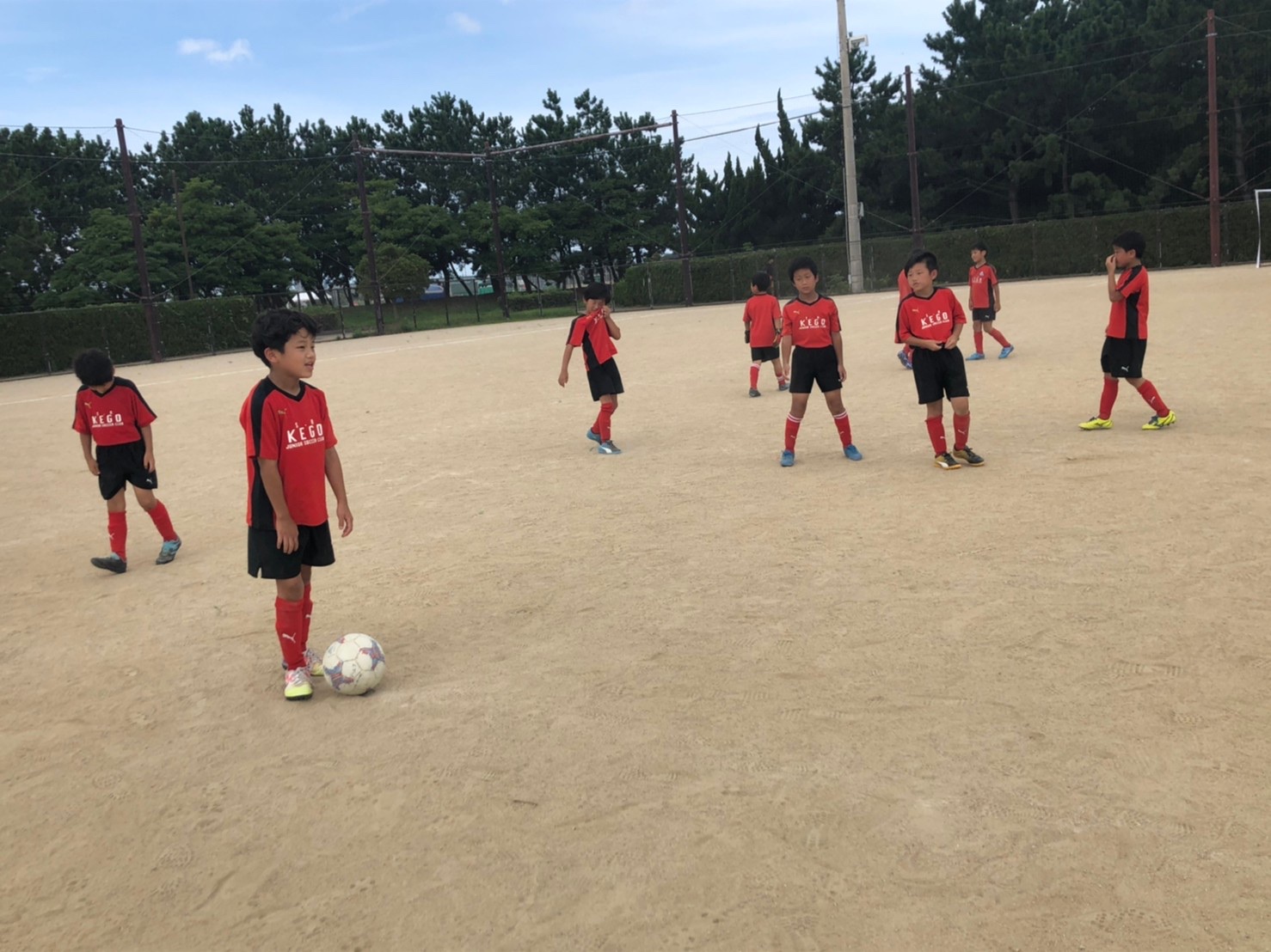 8 8 土 U9 Trm 強豪チームに鍛えてもらいました 福岡市中央区 けごジュニアサッカークラブ