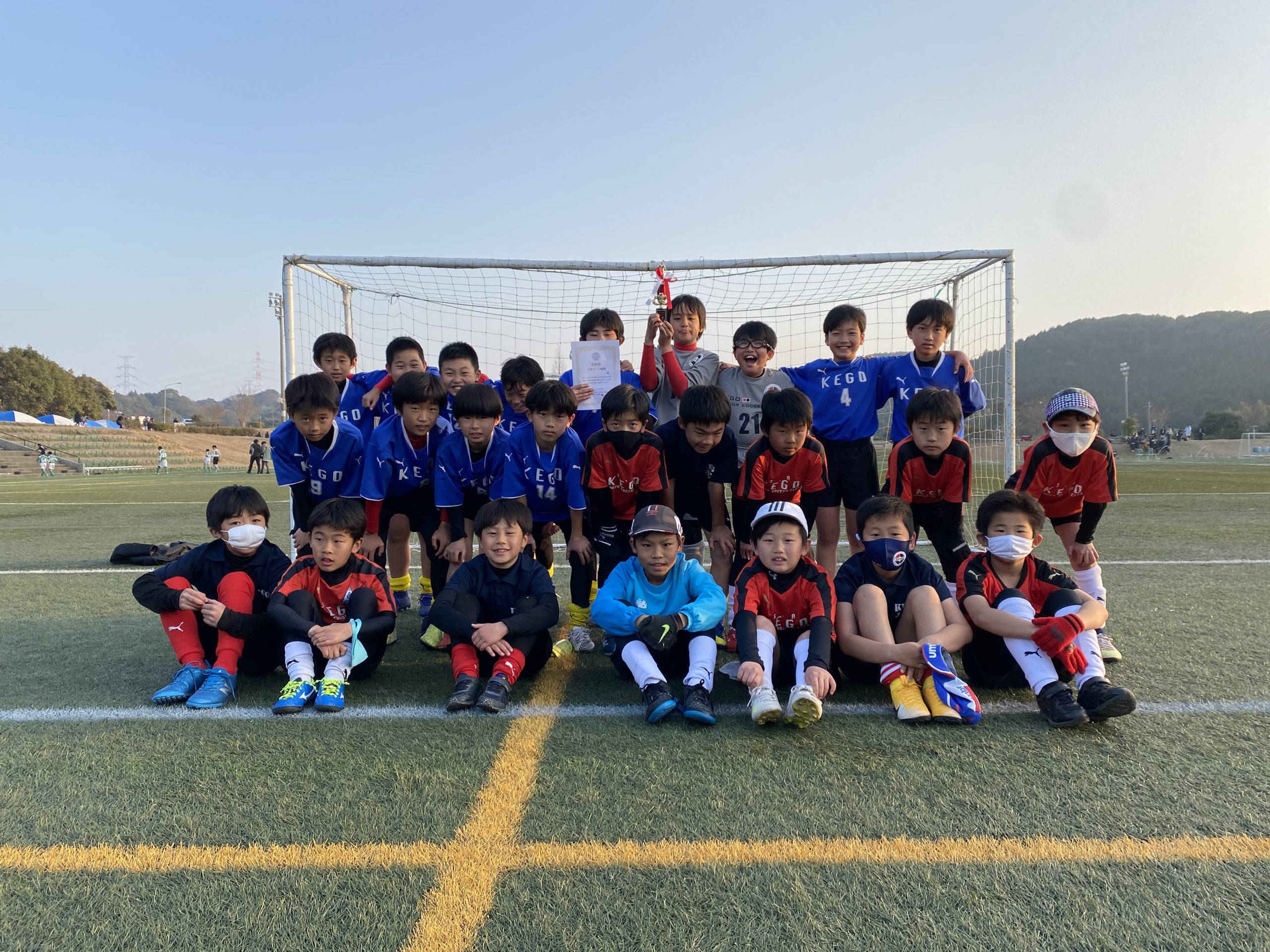 U11 U9 Fukuoka Football Cup 21 2日目 福岡市中央区 けごジュニアサッカークラブ